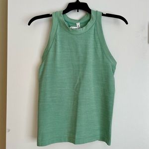 Athleta Renew Racerback Heather Tank M/L
